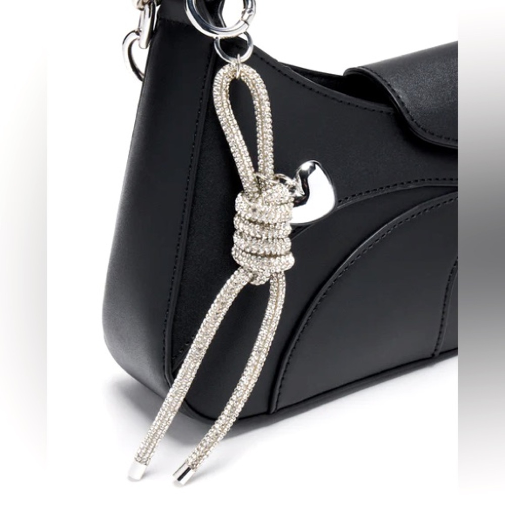 Dark Feminine Sparkly Handbag Charm NEW 🏷️